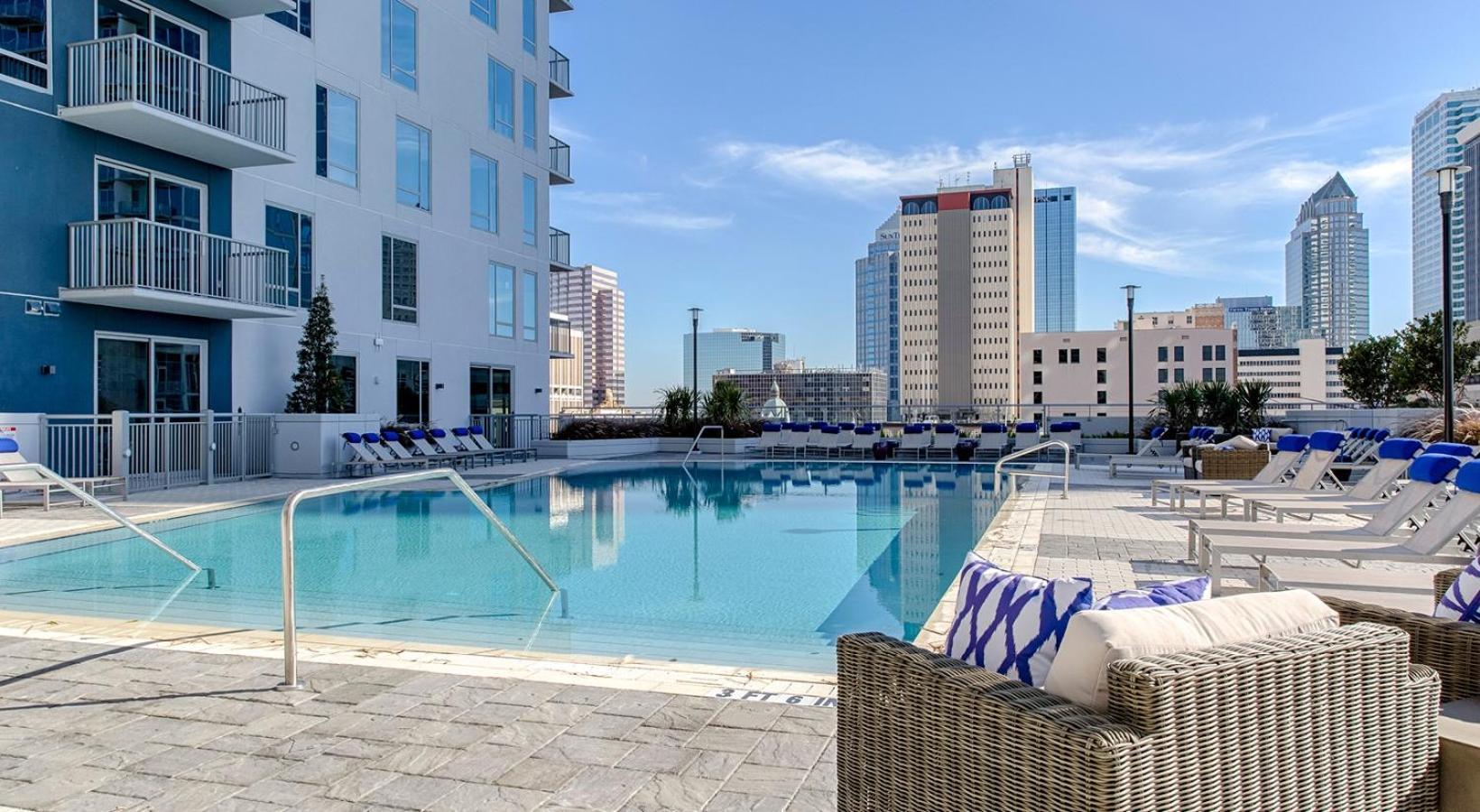 1Br Oasis In Downtown Tampa W Balcony & City Views Экстерьер фото